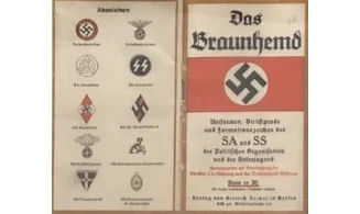 SS Member Badge, Enameled Runes