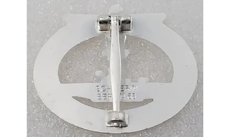 KM Uboat badge, Silver