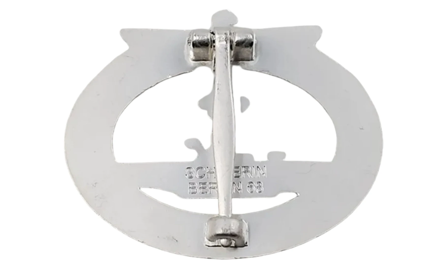 KM Uboat badge, Silver
