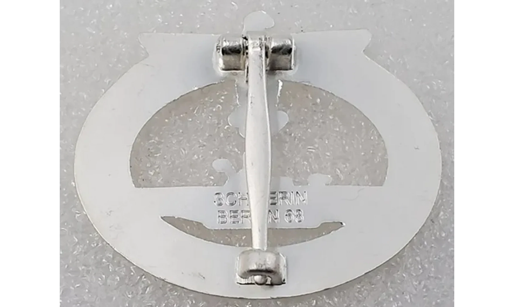 KM Uboat badge, Silver