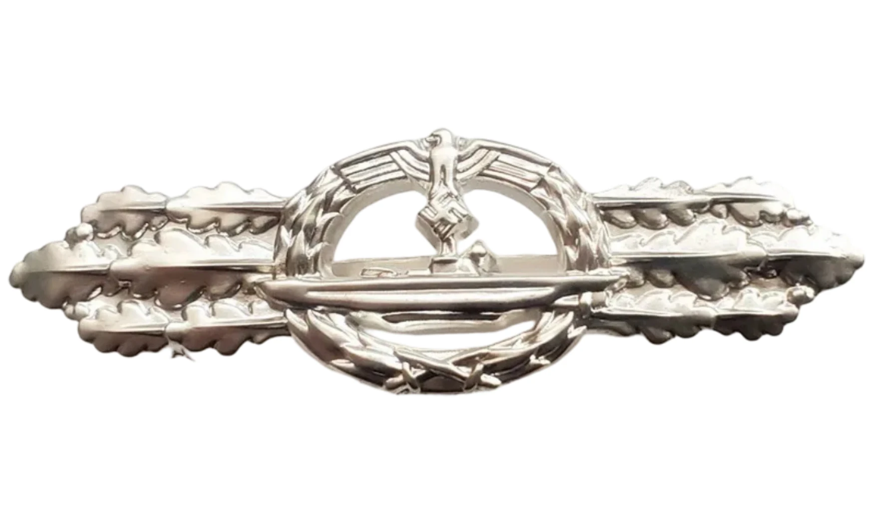 Silver KM Uboat close combat badge