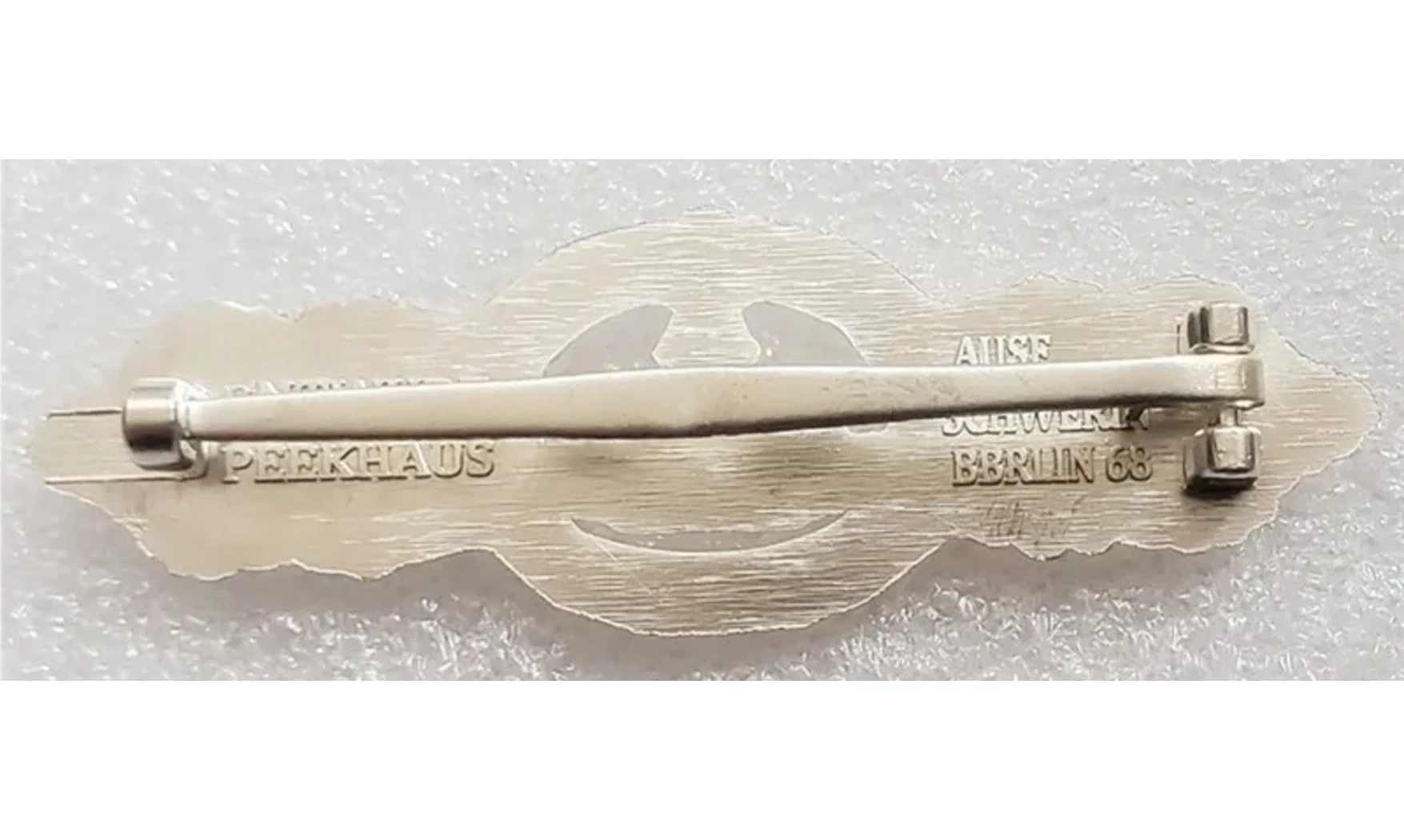 Silver KM Uboat close combat badge