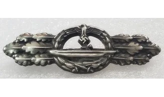 Insignia Combate Uboat KM, Plata (PV)