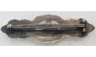 Insignia Combate Uboat KM, Plata (PV)