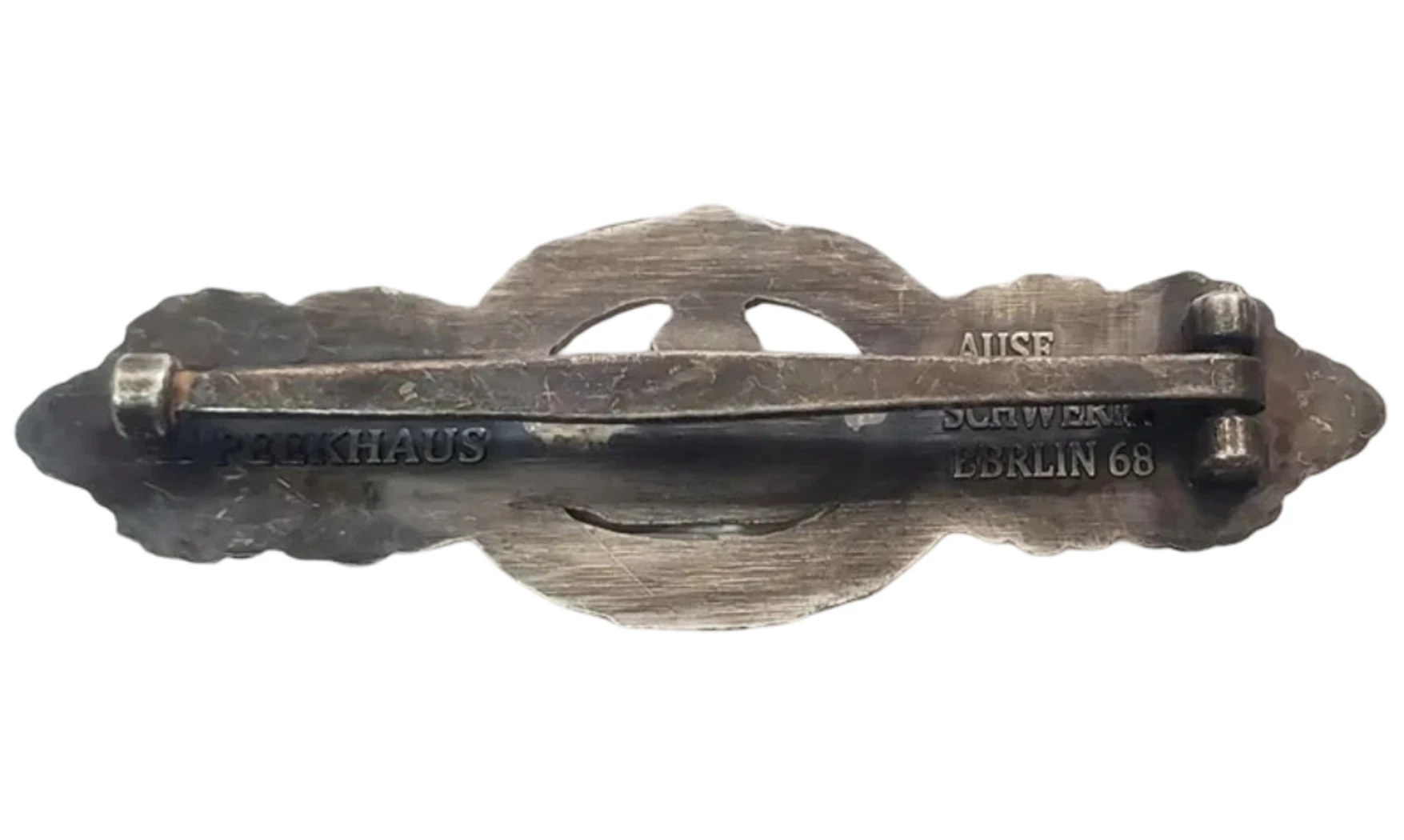 Insignia Combate Uboat KM, Plata (PV)