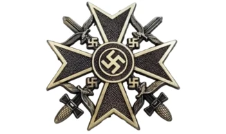 Croix d'espagne avec Glaives Bronze
