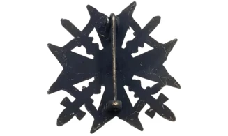 Croix d'espagne avec Glaives Bronze