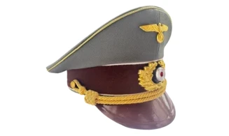 Hitler Visor Cap Fieldgray Tricot