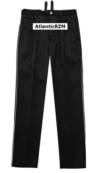 Pantalon droit Off/Gen ASS Trikot Noir