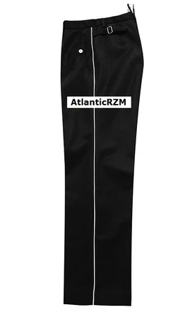 Pantalon droit Off/Gen ASS Trikot Noir