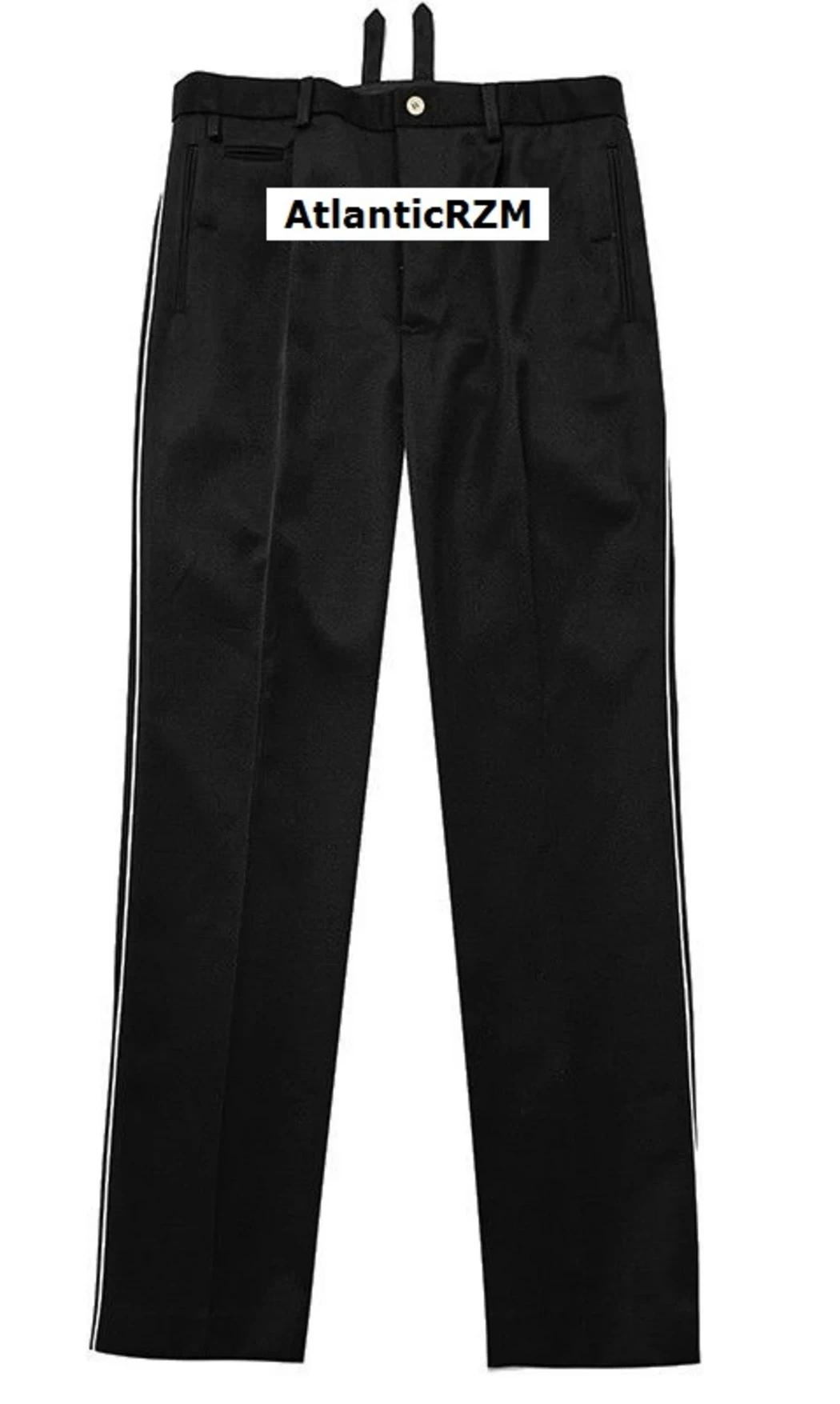 Pantalon droit Off/Gen ASS Trikot Noir