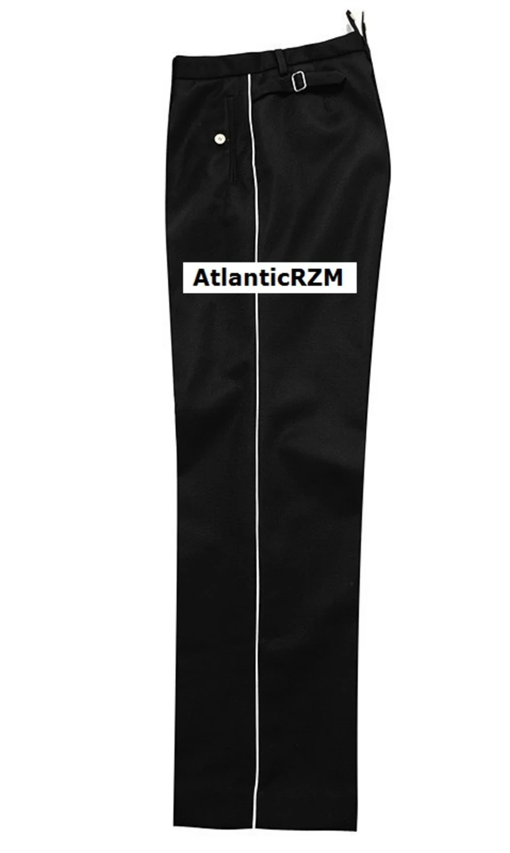 Pantalon droit Off/Gen ASS Trikot Noir