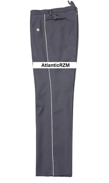 Pantalon droit Off WH Trikot Steingrau