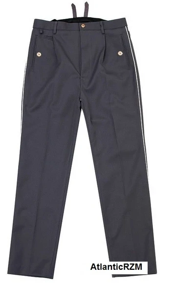 Pantalon droit Off WH Trikot Steingrau