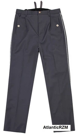 Pantalon droit Off WH Trikot Steingrau