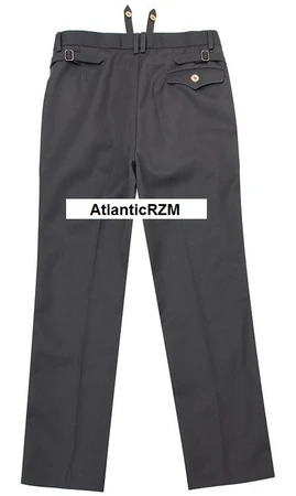 Pantalon droit Off WH Trikot Steingrau