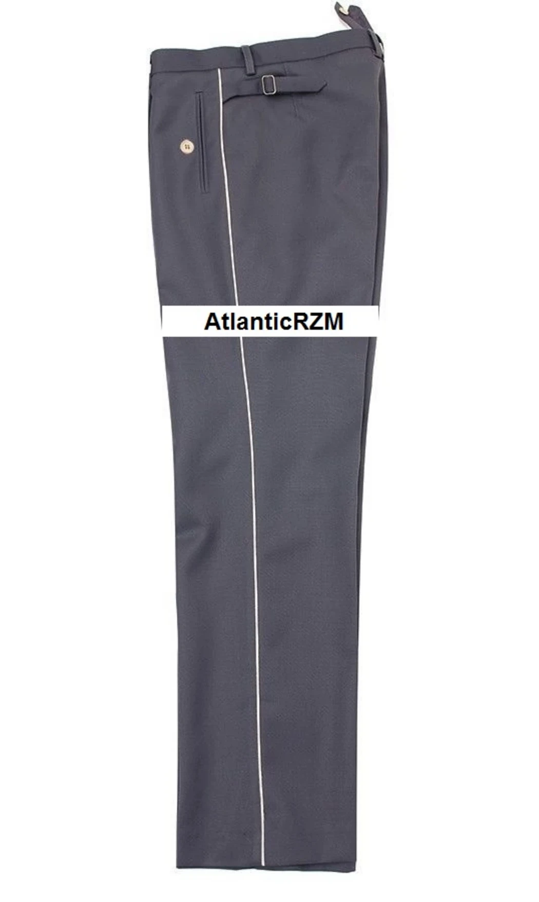 Pantalon droit Off WH Trikot Steingrau