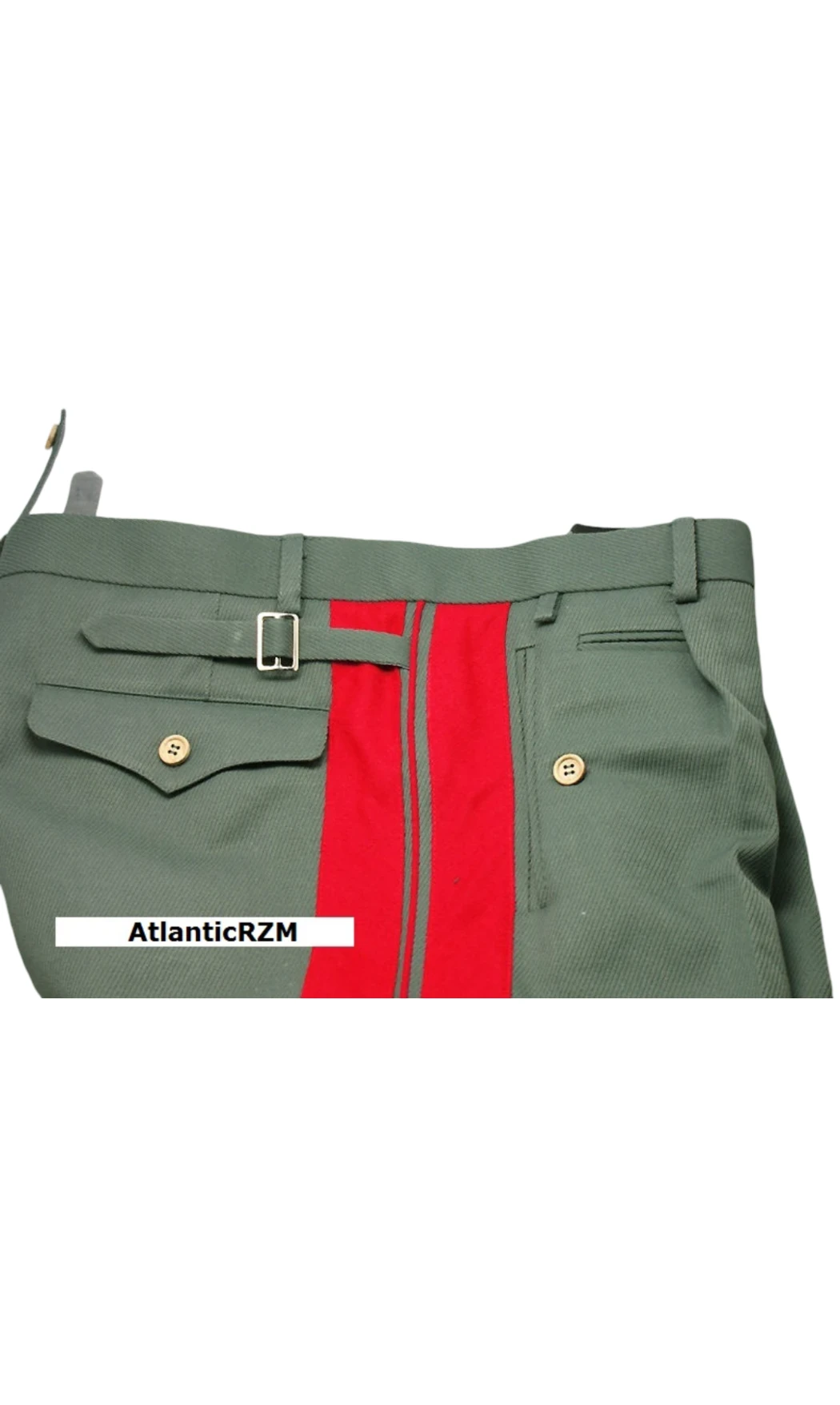 Pantalón recto Tricot Feldgrau Gal WH