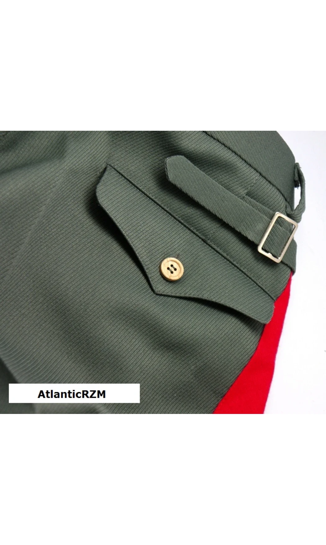 Pantalón recto Tricot Feldgrau Gal WH