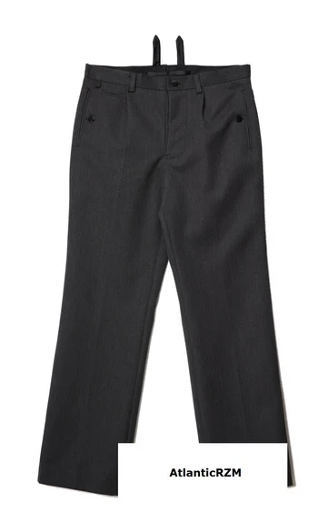 Pantalon droit Off WSS Trikot Steingrau