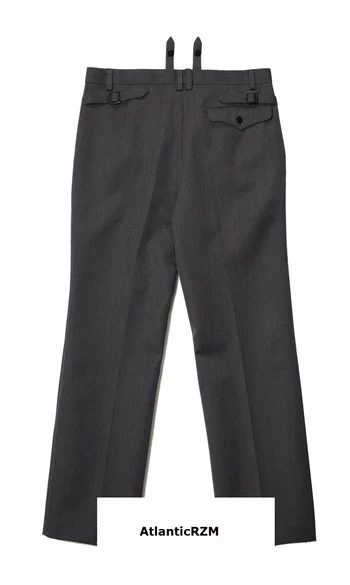 Pantalon droit Off WSS Trikot Steingrau