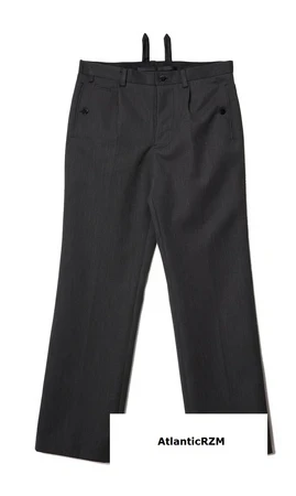 Pantalon droit Off WSS Trikot Steingrau