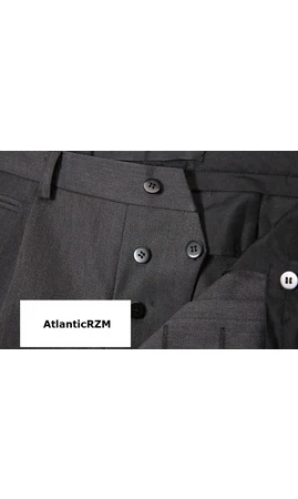 Pantalon droit Off WSS Trikot Steingrau