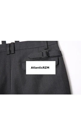 Pantalon droit Off WSS Trikot Steingrau