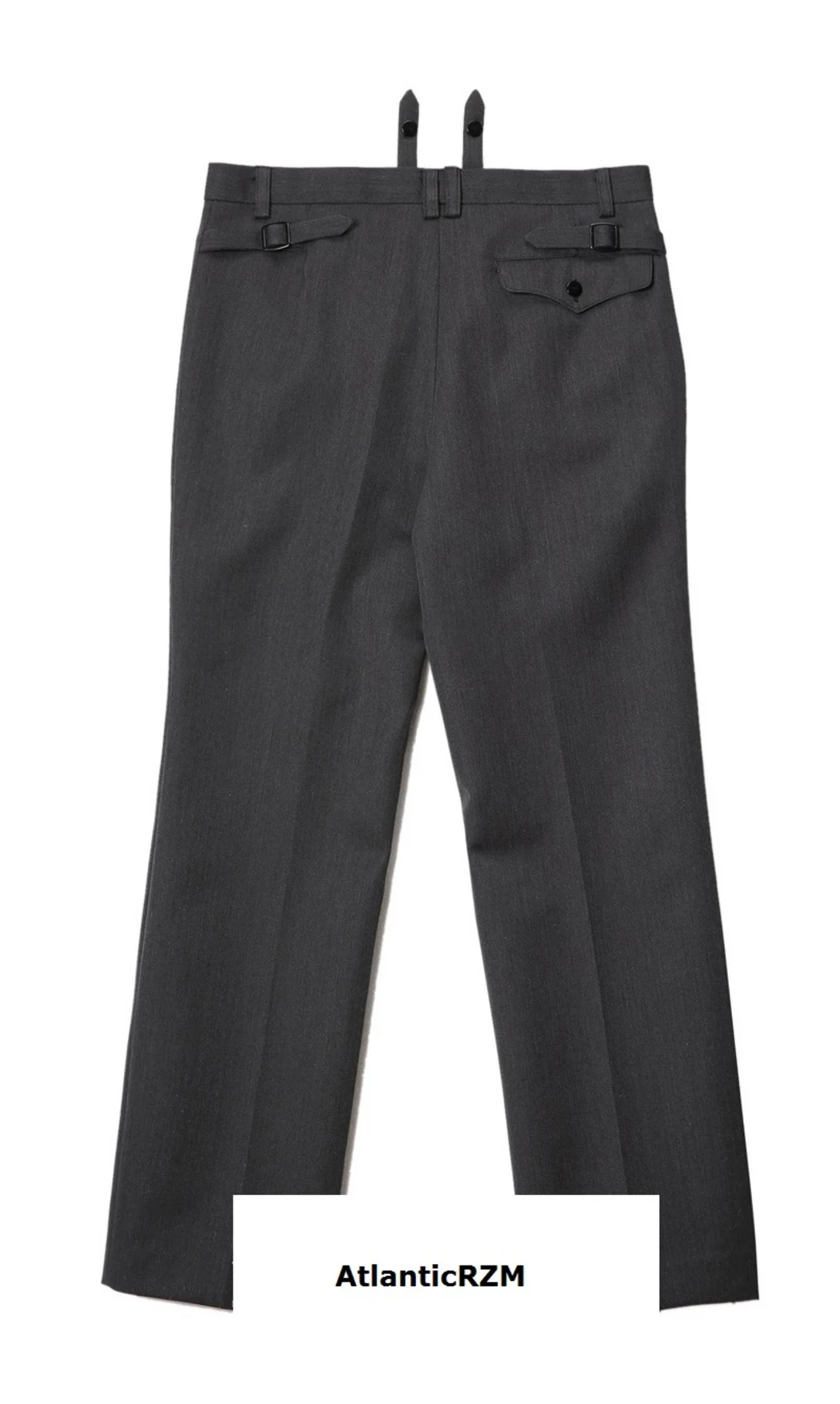 Pantalon droit Off WSS Trikot Steingrau