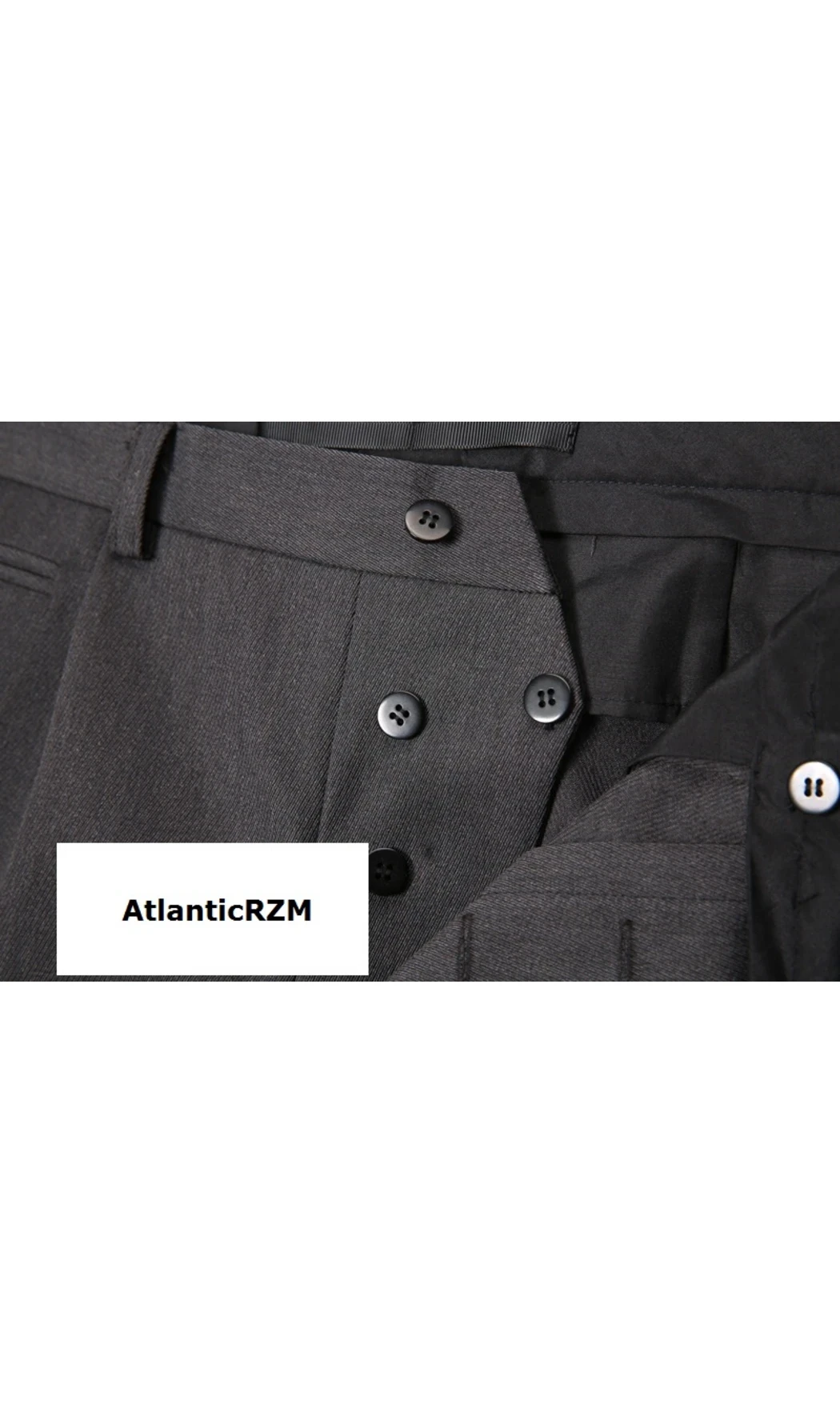 Pantalon droit Off WSS Trikot Steingrau