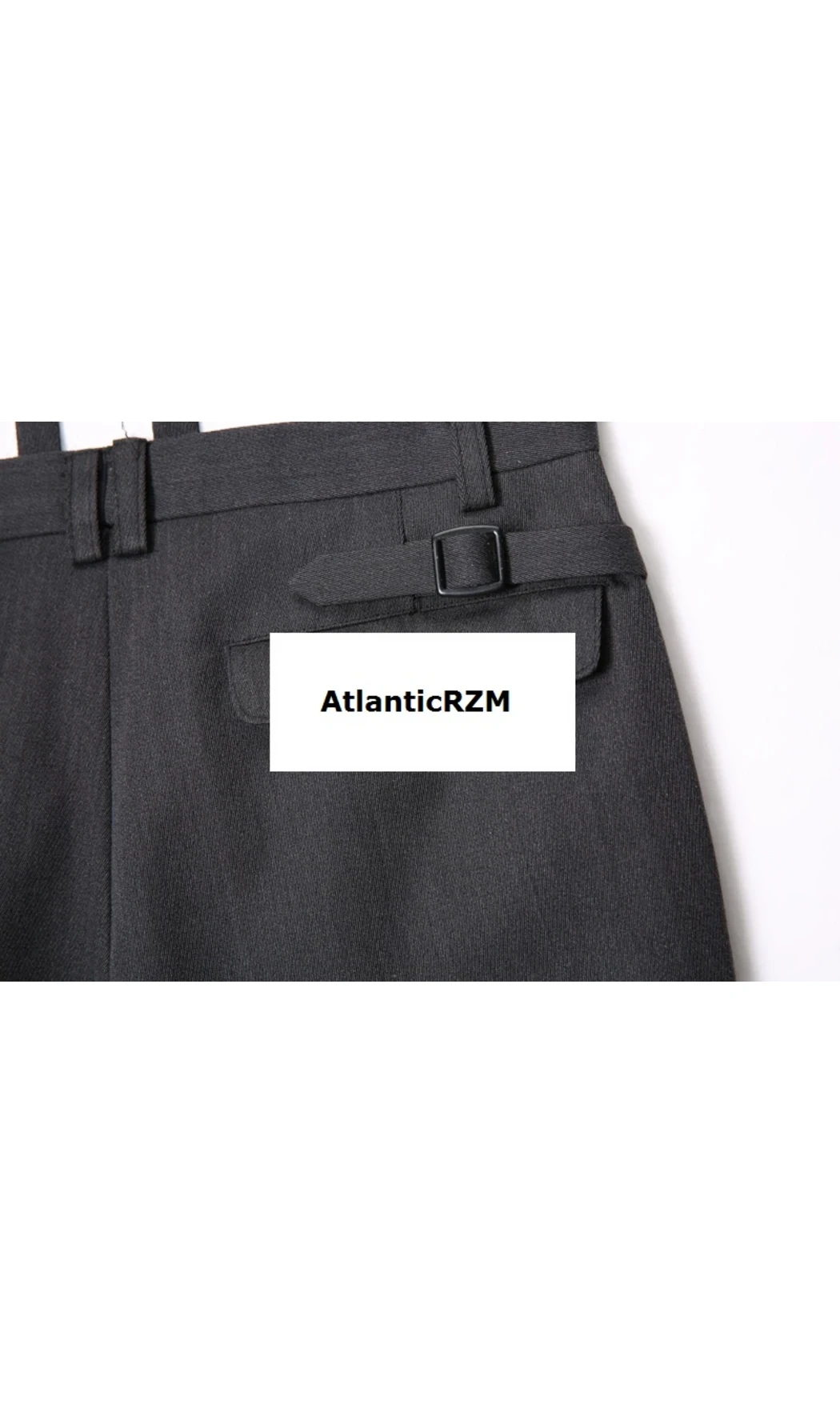 Pantalon droit Off WSS Trikot Steingrau