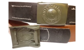 WH Troop Belt - Black/Feldgrau