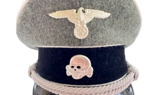 Schirmmütze Officier WSS Laine feldgrau