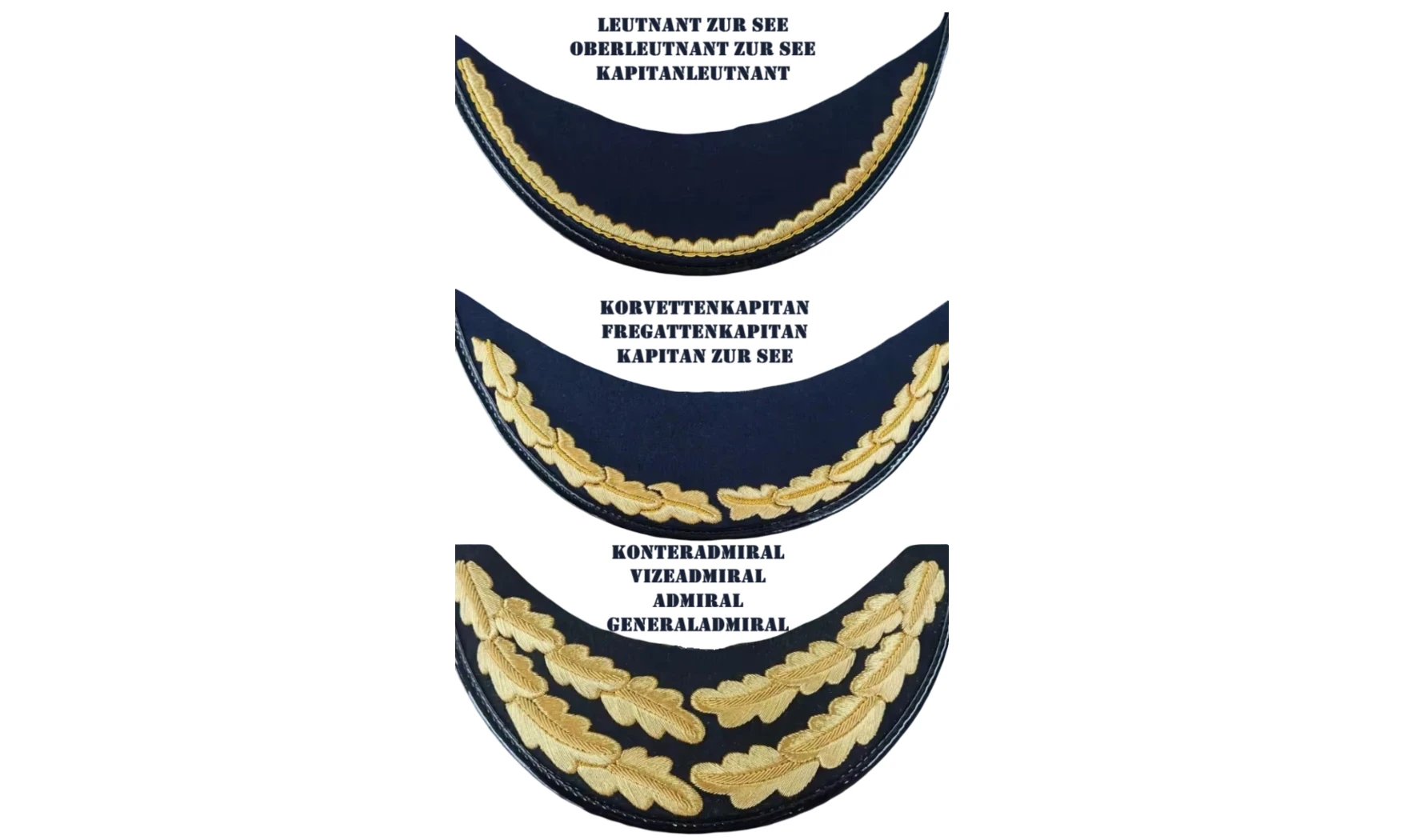 Gorra Oficial/Almirante KM Tricotina