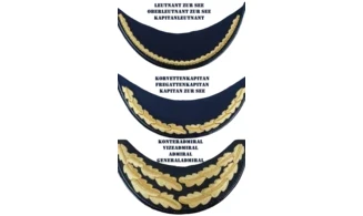 Gorra Oficial/Almirante KM Blanco