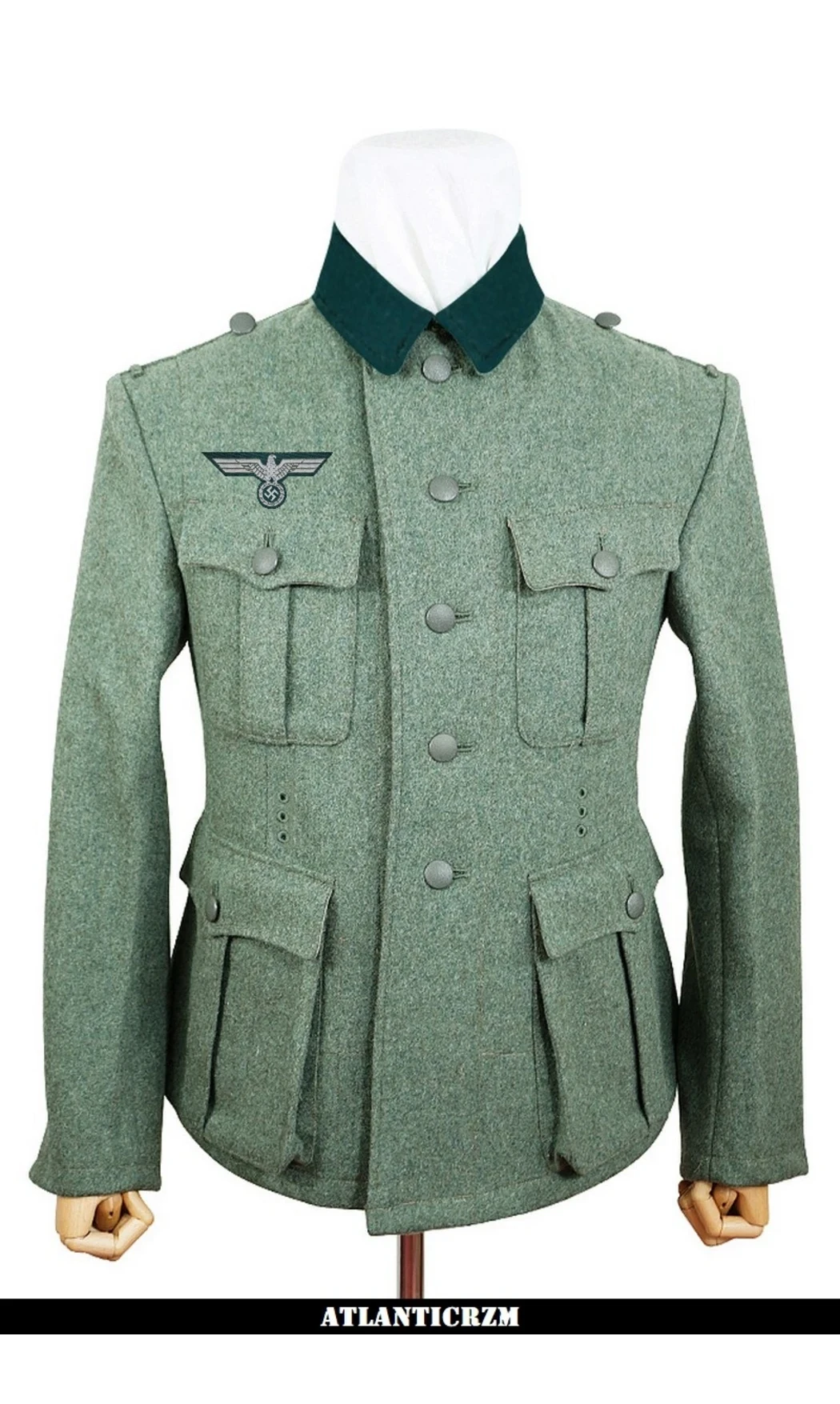 Vareuse M36 WH Troupe/Sous-off, Laine