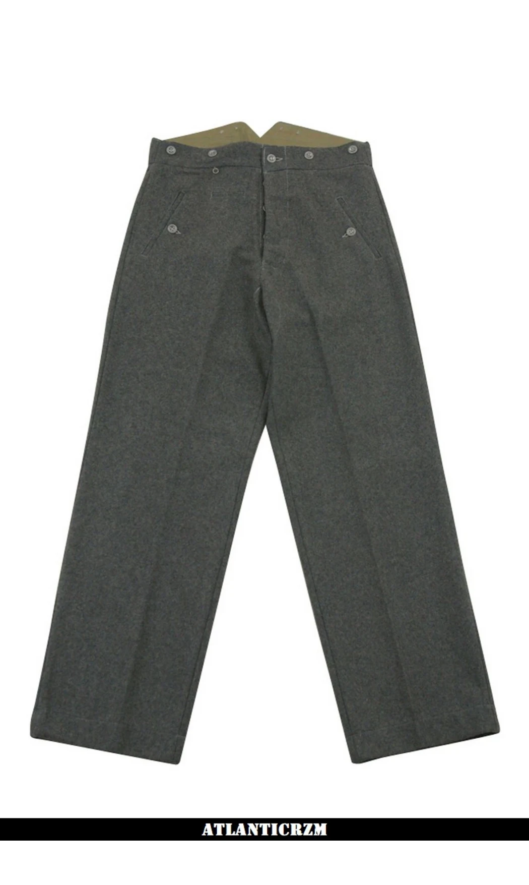 Pantalon M36 WH laine Steingrau