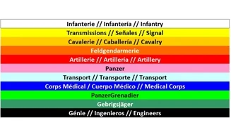 Gorro M38 WH Tropa y S-Ofi, lana