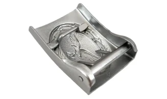 LW Troop Belt - Black/Steel