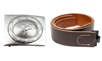 LW Troop Belt - Brown/Steel