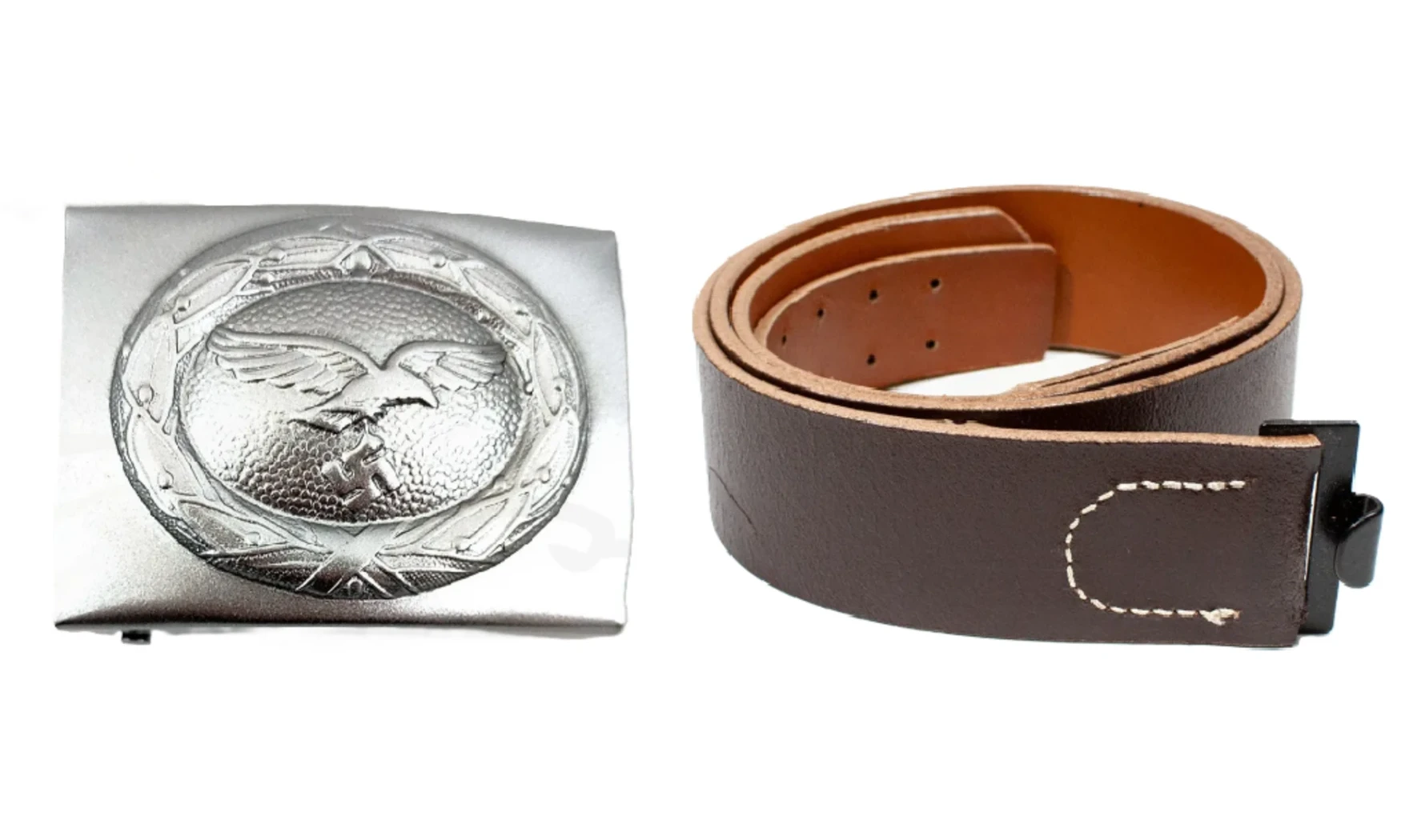 LW Troop Belt - Brown/Steel