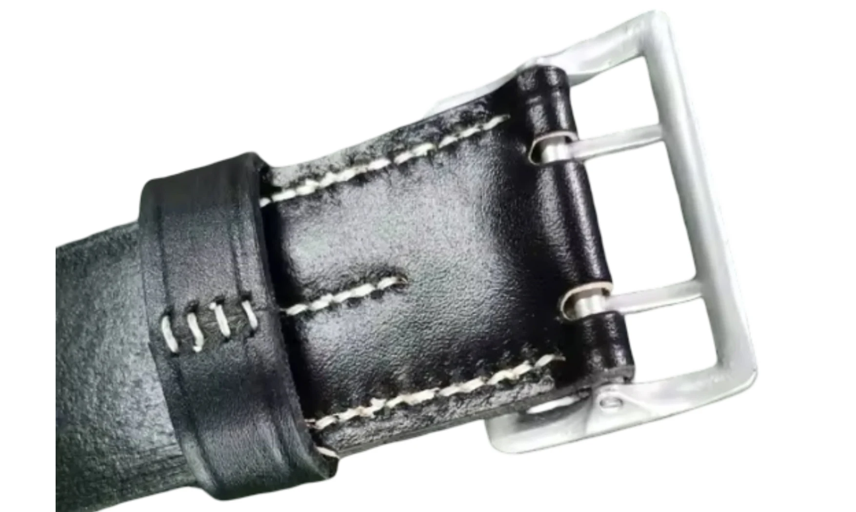 Ceinturon Officier WH/LW - Cuir Noir