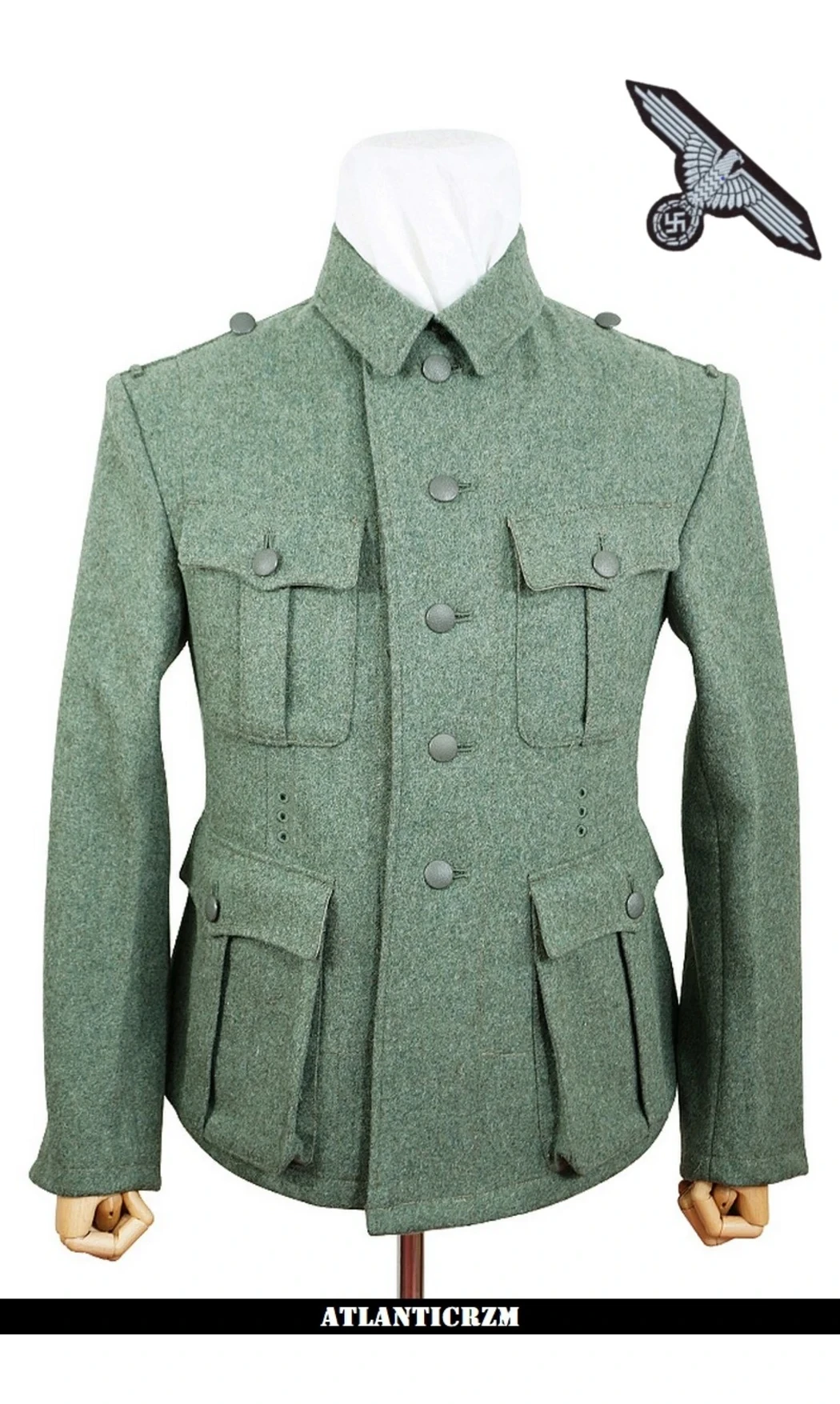 Vareuse M40 WSS Troupe/Sous-off, Laine