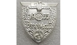 SA Breslau 1933 silver badge