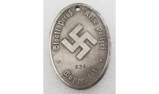 KriPo Wuppertal Badge