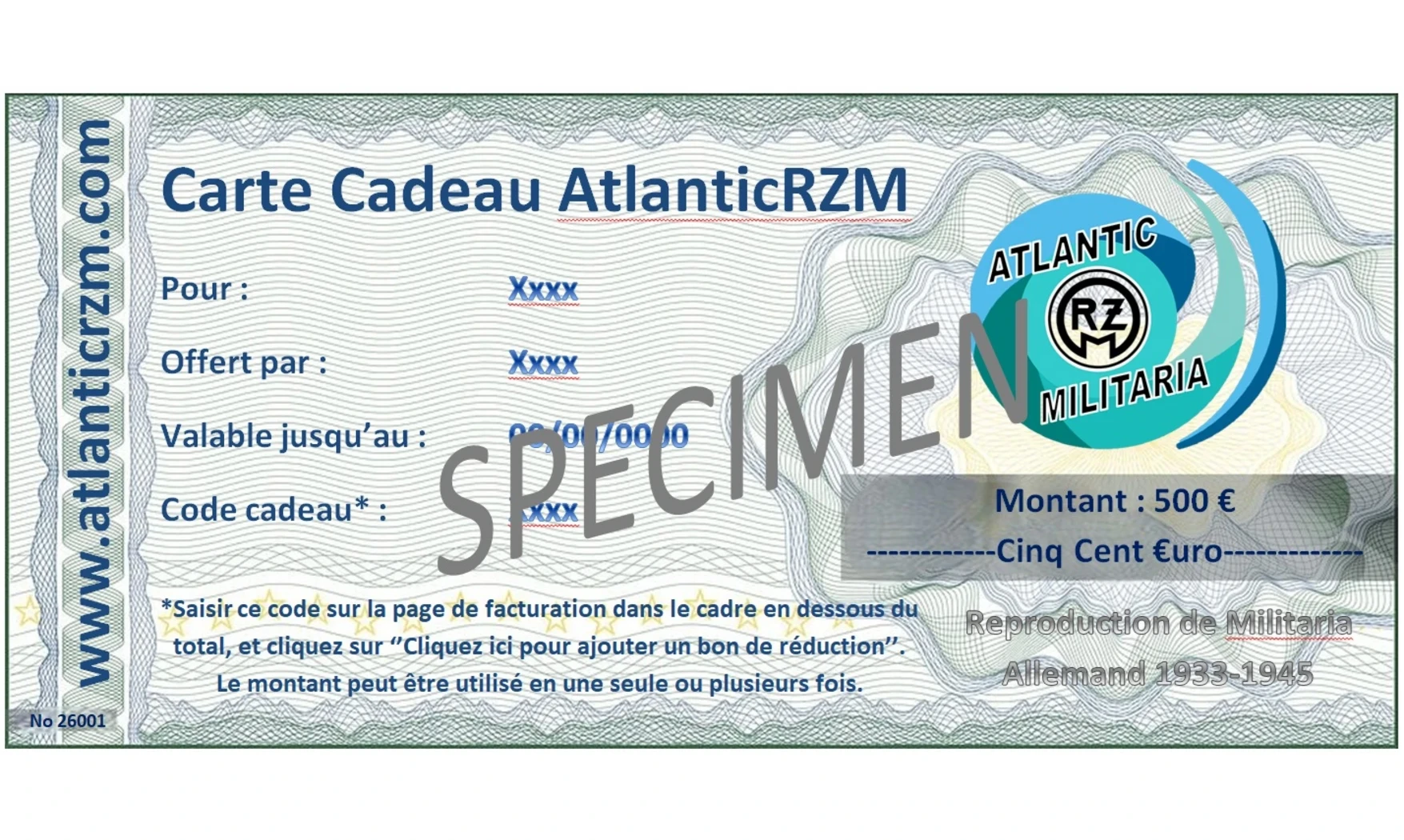 Carte Cadeau