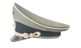 WH Infantry Officer Visor Cap Doeskin