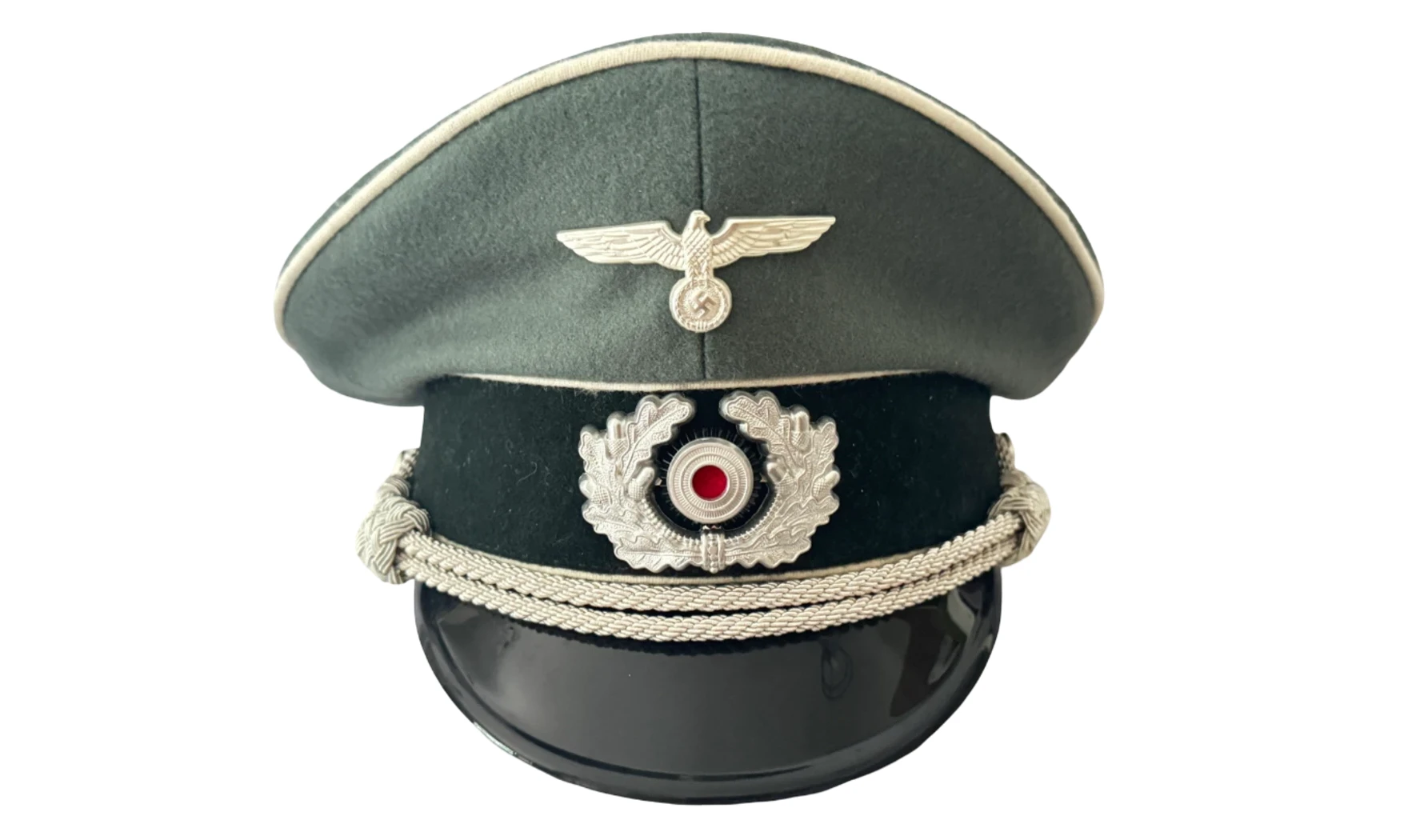 WH Infantry Officer Visor Cap Doeskin