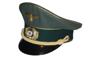 Schirmmütze Général WH Doeskin feldgrau