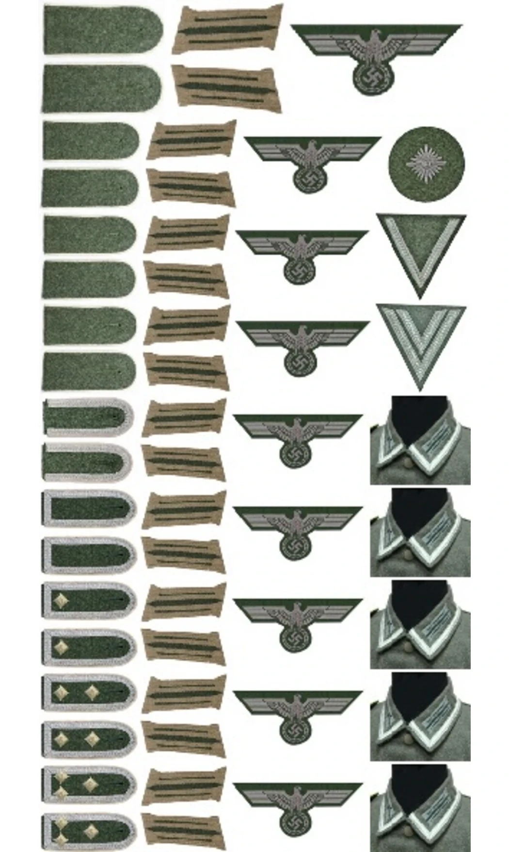 Vareuse M44 WH Troupe/Sous-off, Laine